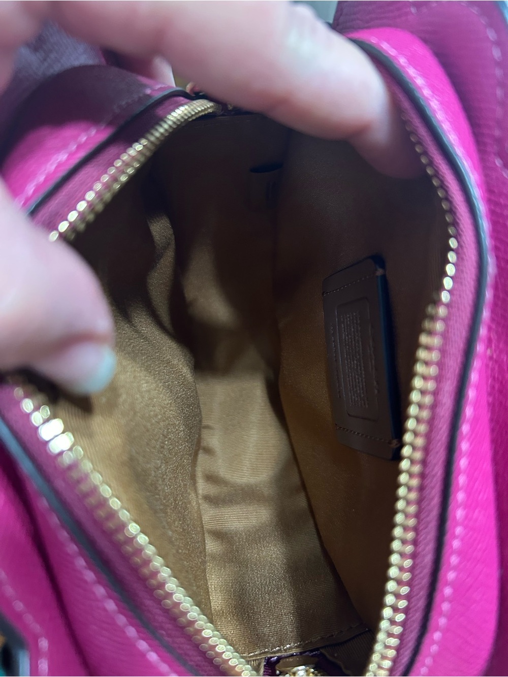 Coach Raspberry Crossbody - Picture 4 of 11